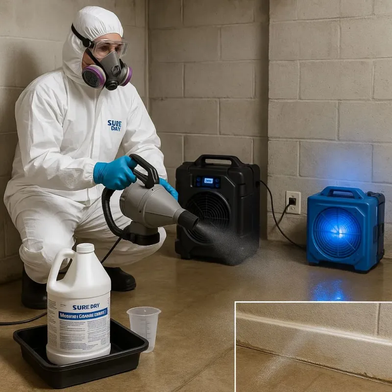 Sanitization and Odor Removal process in Bloomington, IL