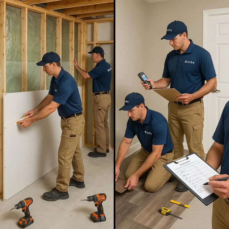 Repairs and Reconstruction process in Bloomington, IL